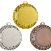 Medaille Gold Silber Bronze neutral