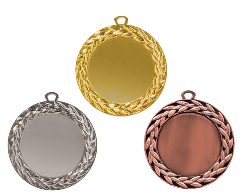 Medaille Gold Silber Bronze neutral