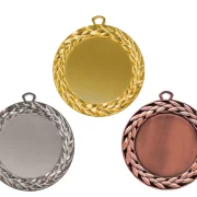 Medaille Gold Silber Bronze neutral