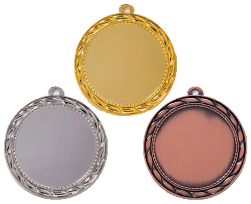 XXL Medaille in Gold, Silber und Bronze