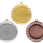 Medaille Gold Silber Bronze neutral