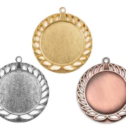 Medaille Gold Silber Bronze neutral
