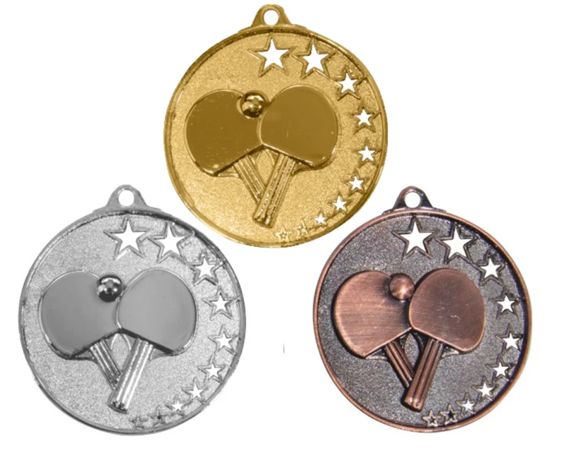 Fußball Medaille gold silber bronze