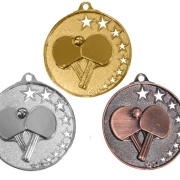 Fußball Medaille gold silber bronze