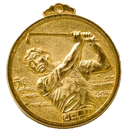 Fußball Medaille gold silber bronze