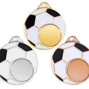 Farbige Medaille Fußball