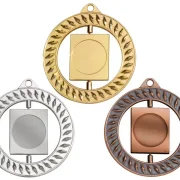 Medaille Gold Silber Bronze neutral