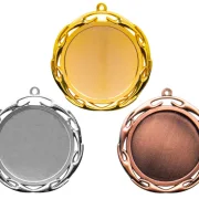 Medaille Gold Silber Bronze neutral
