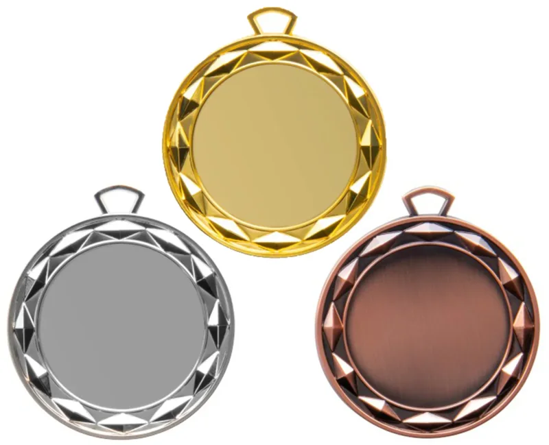 Medaille Gold Silber Bronze neutral
