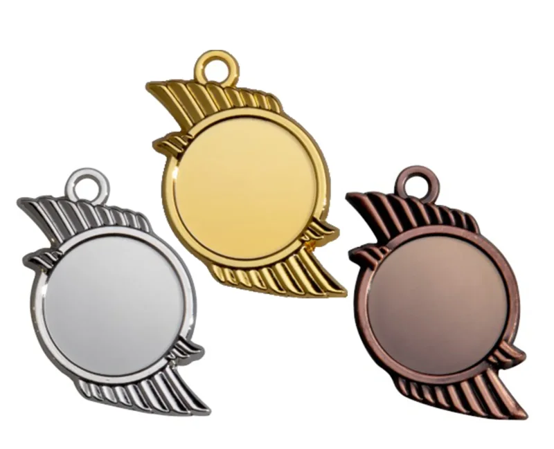Medaille Ø 40 mm in  Gold, Silber und Bronze