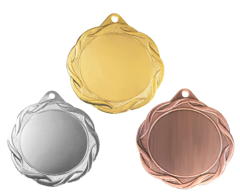 Medaille gold silber bronze