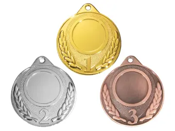 PD S 9344 Medal with placement 1,2,3 Ø 50 mm
