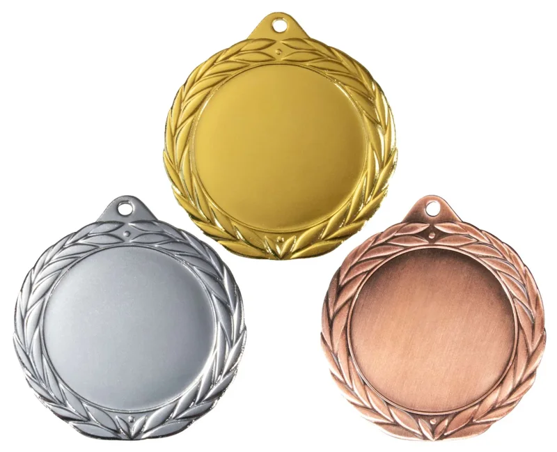 Medaille gold silber bronze