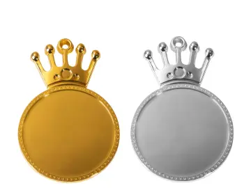 PD S 9348 Medaille mit Krone