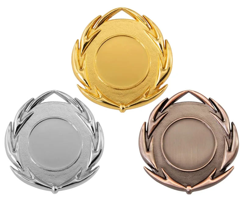 Medaille Ø 40 mm in  Gold, Silber und Bronze
