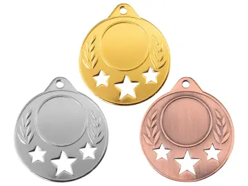 PD S 9358 Medal with stars Ø 50 mm