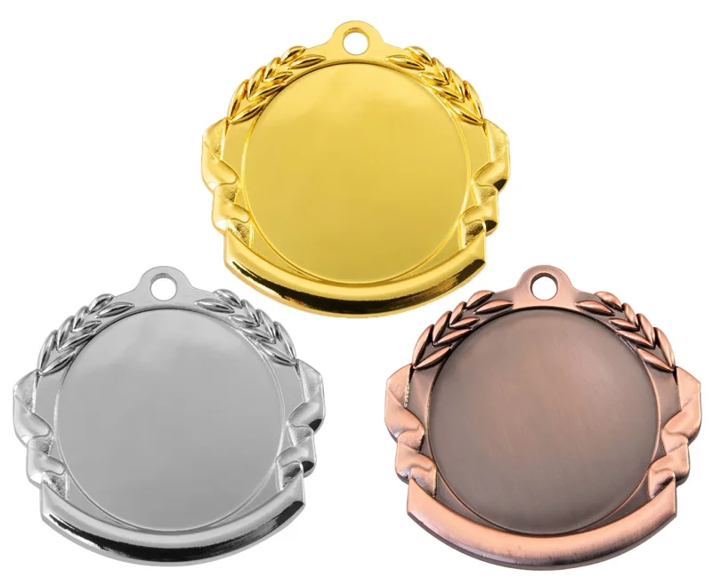 Medaille Gold Silber Bronze neutral