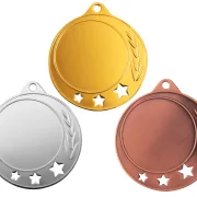 Medaille gold silber bronze