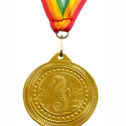 PD S 9385g Medaille Seepferdchen