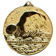 PDR 9200 Stückpreis 1,50 Euro Medaille Schwimmen in 3er Serie Ø 70mm 261 Stück