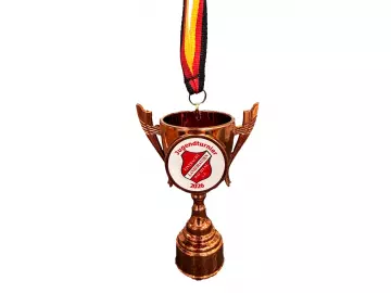PDR 9601.ag Cup medal/old gold 380 pieces