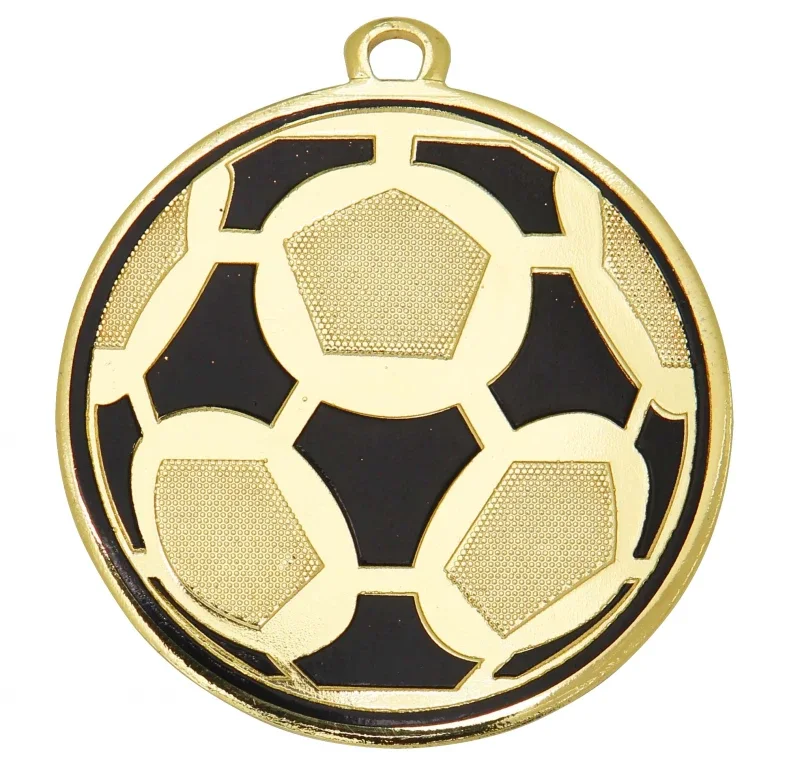 Medaille Fußball Gold