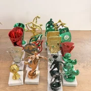PDR Soccer figures in various colors 130 pieces