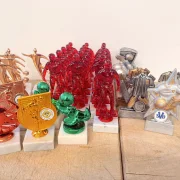 PDR Soccer figures in various colors 130 pieces
