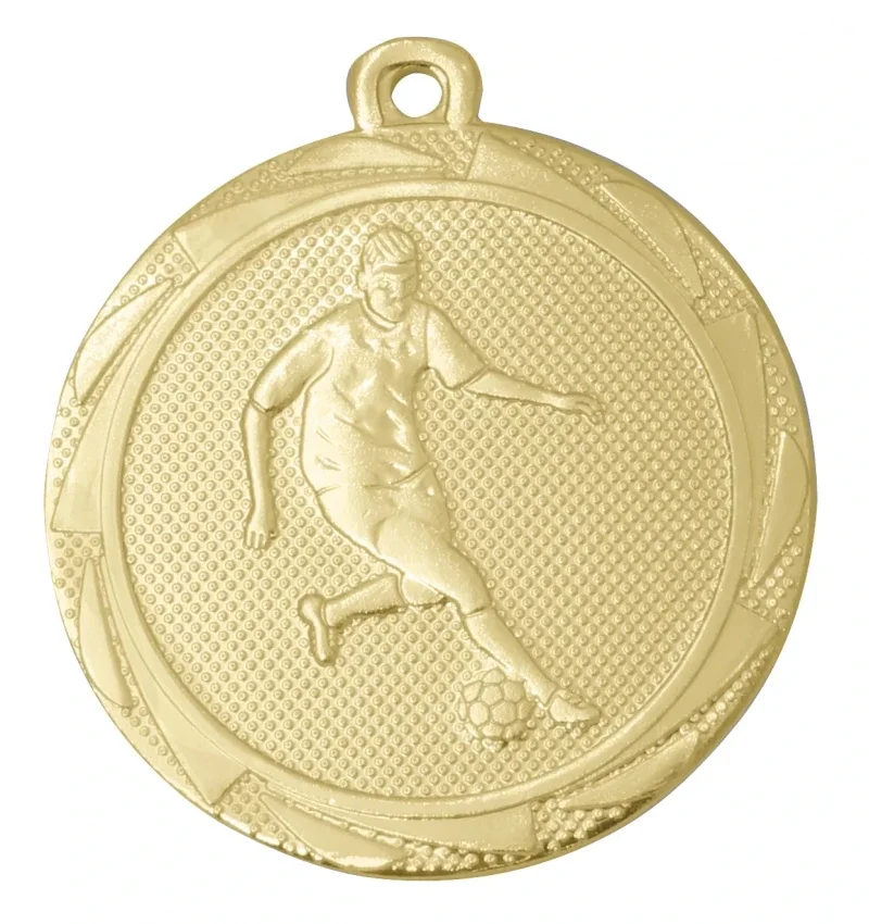 Medaille Fußball Gold