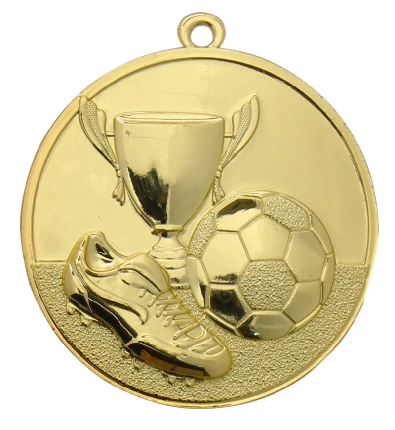 Medaille Fußball Gold
