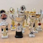 Moderner Pokal Silber