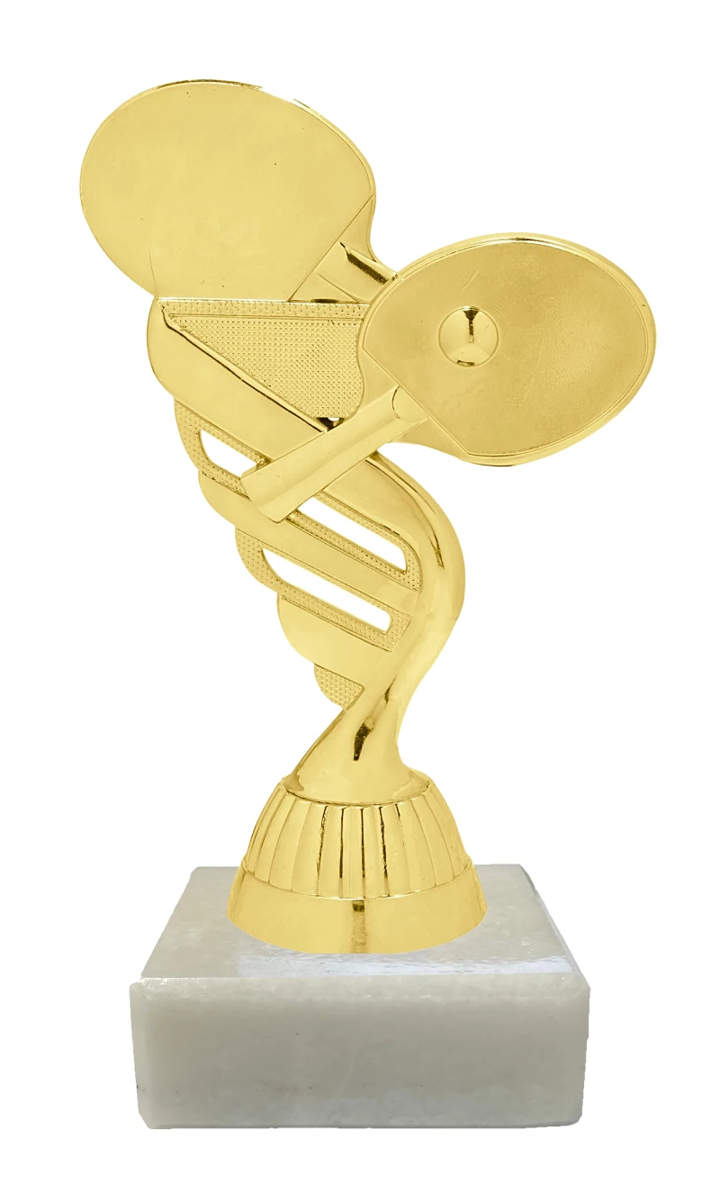 Figur Tischtennis Gold