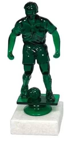 Stückpreis 1,50 Euro Figur Fußballspieler in Grün-transparent 35 Stück